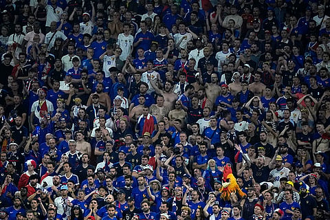 France soccer supporters